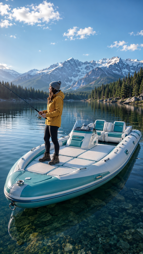 What Is an Inflatable Fishing Boat?