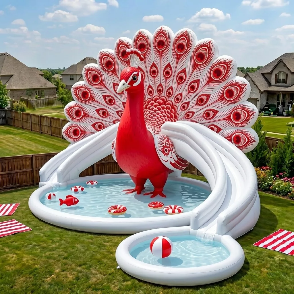 Maintenance Tips for Inflatable Peacock Pool
