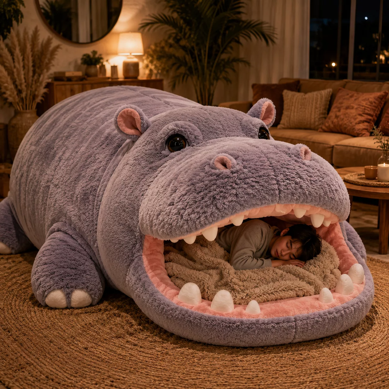 Best Design Features of a Giant Hippo Bed