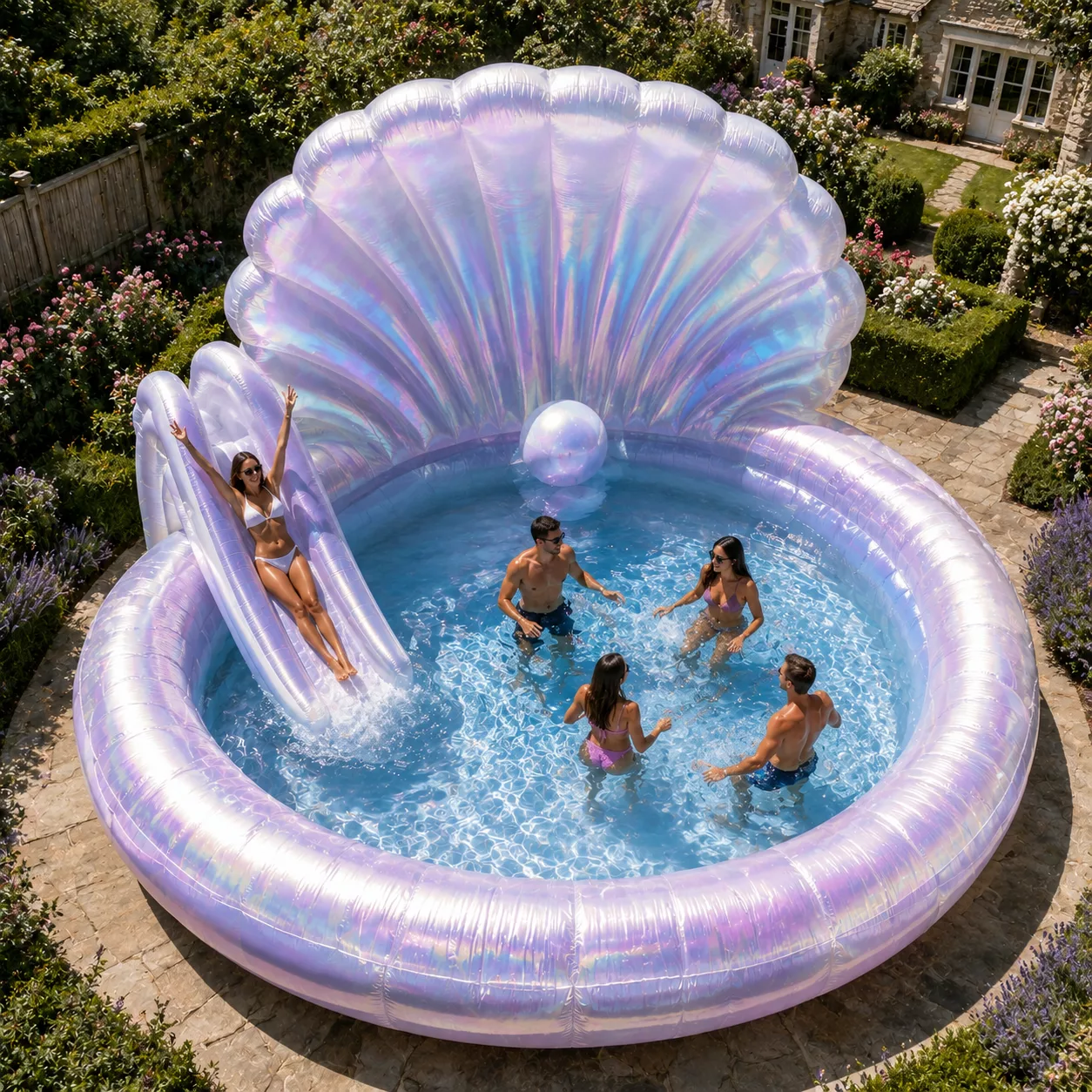 Maintenance Tips for Your Giant Inflatable Shell Pool