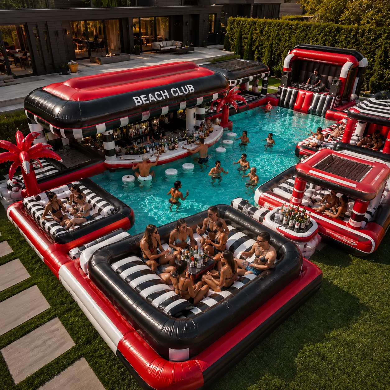 Best Features of an Inflatable Backyard Beach Club
