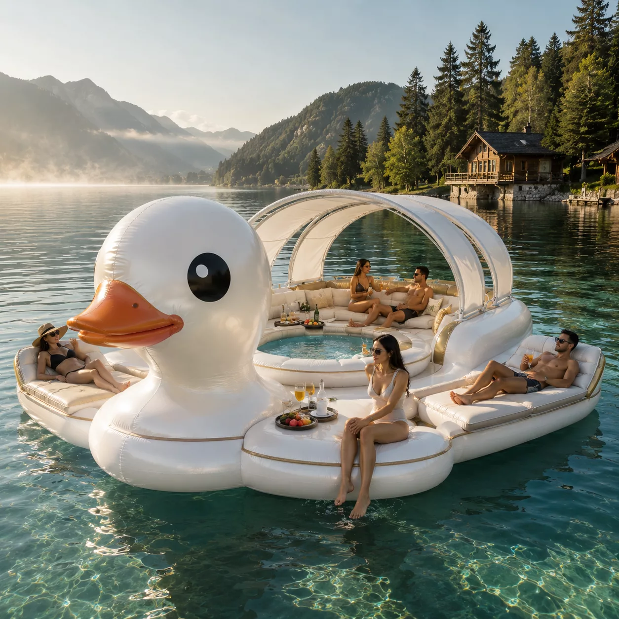 Best Features of an Inflatable Duck Lounge