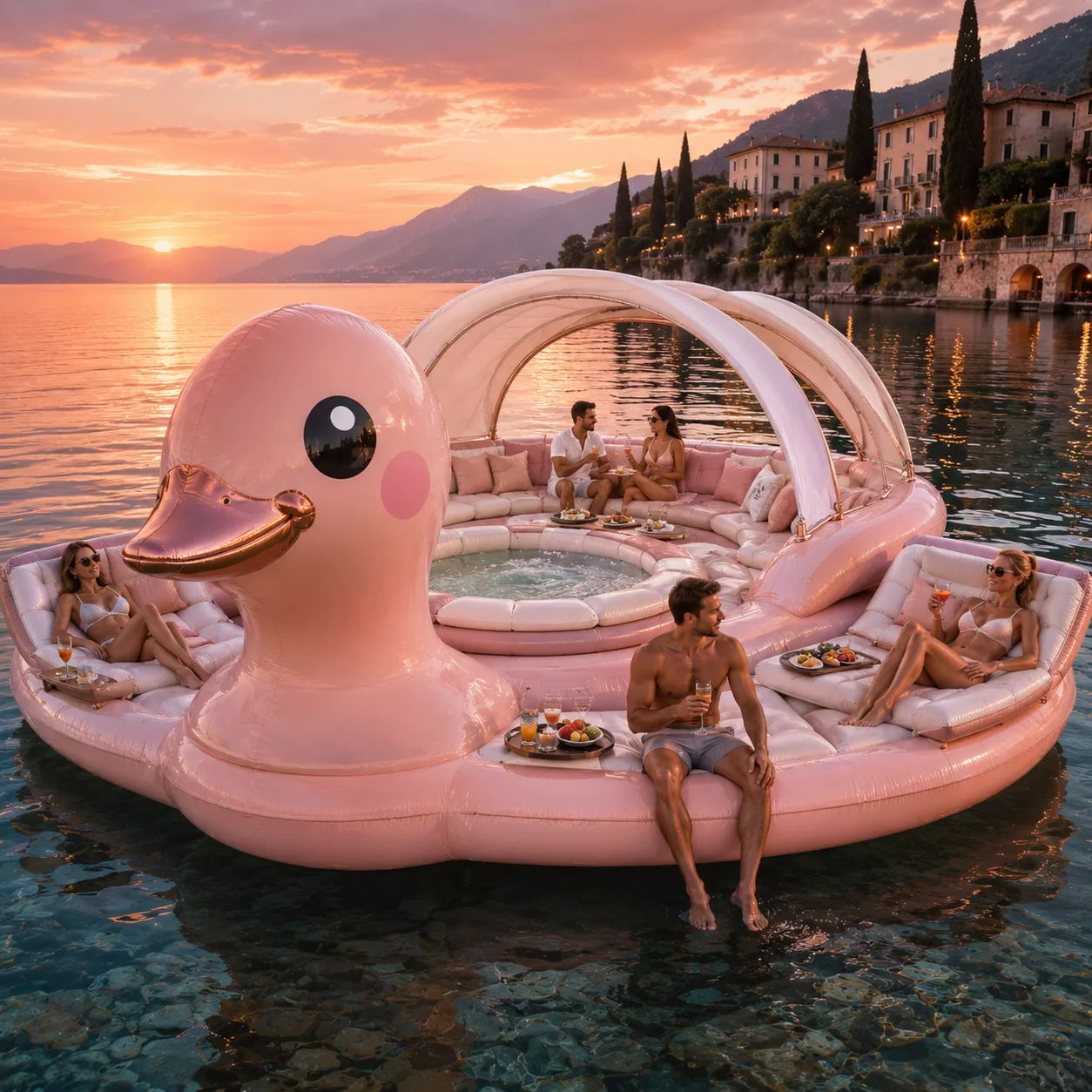 Why the Inflatable Duck Lounge Is So Popular