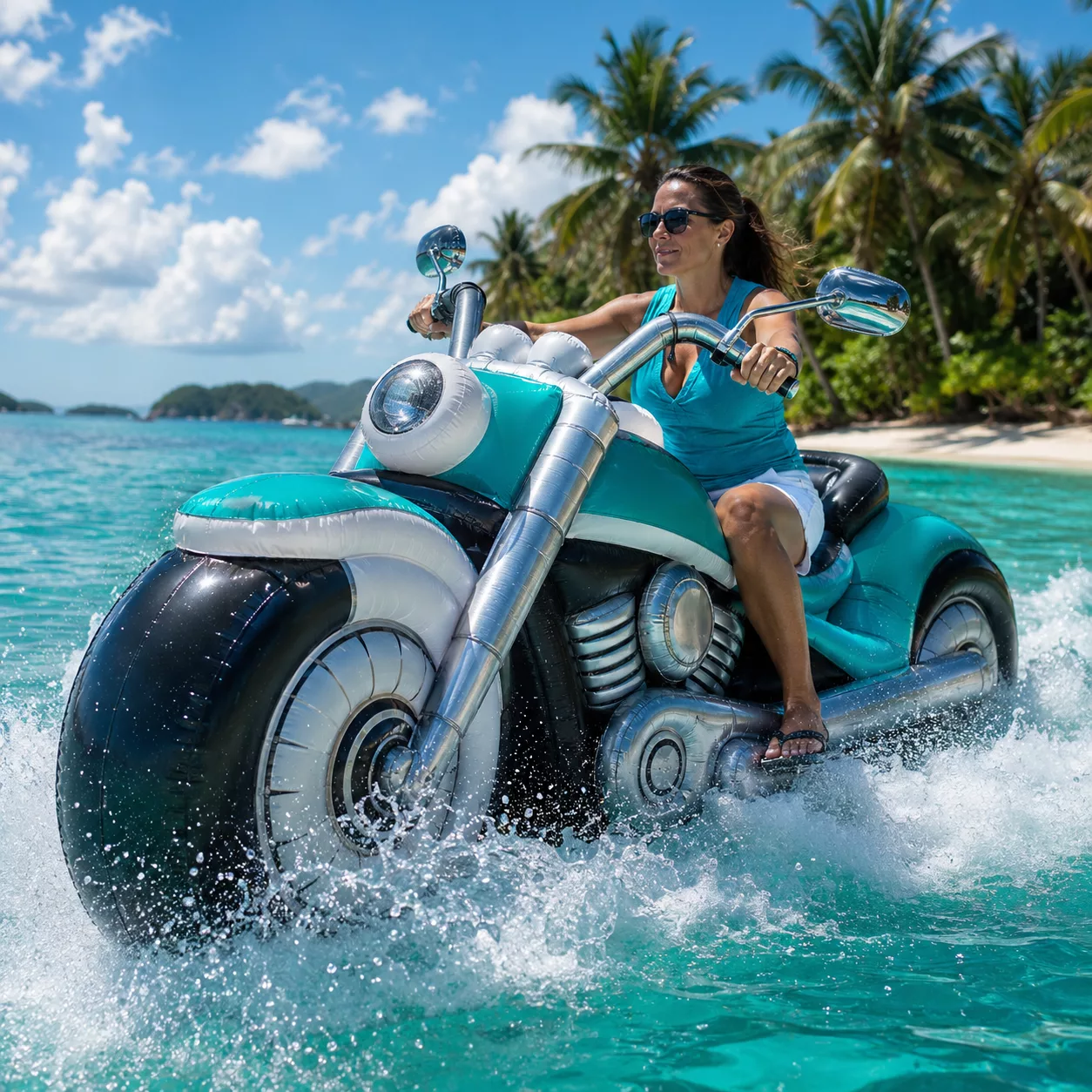 What Are Inflatable Harley Jetskis?