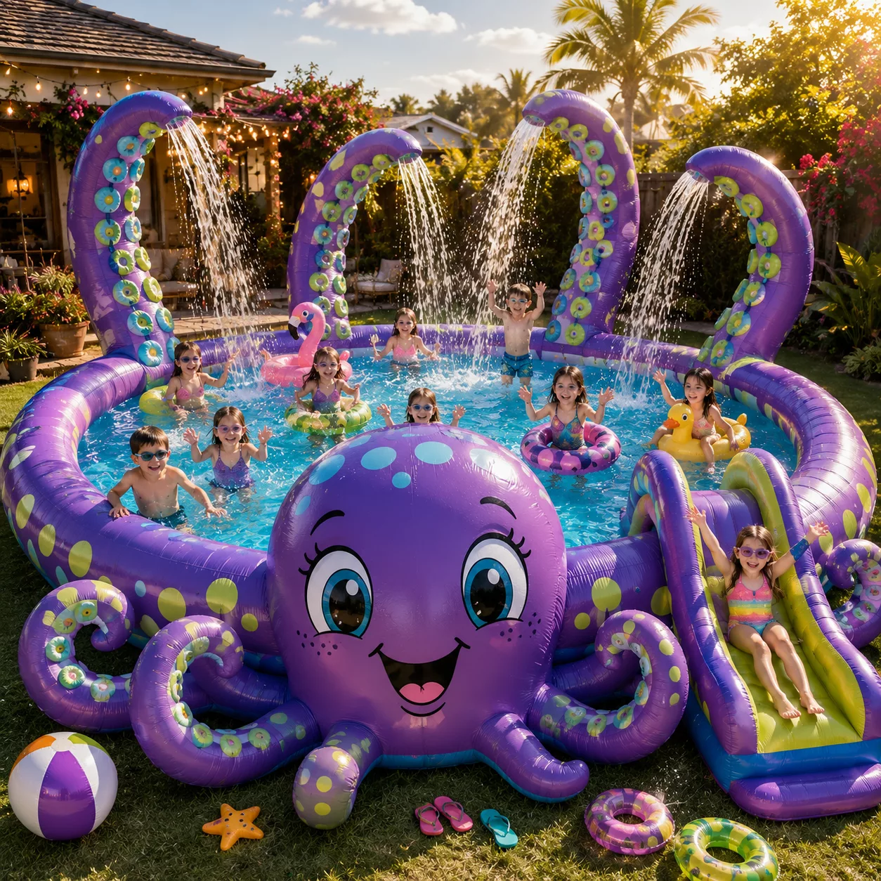 Why the Inflatable Octopus Pool Is So Popular