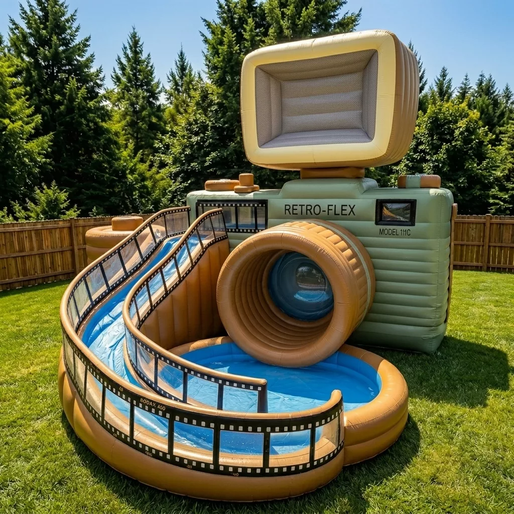 Why the Inflatable Retro Camera Pool Is Trending