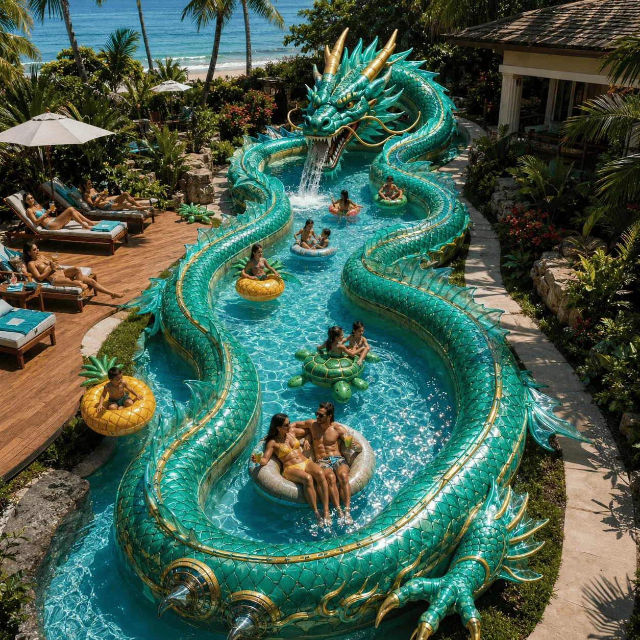 Why This Dragon Pool Is So Eye-Catching