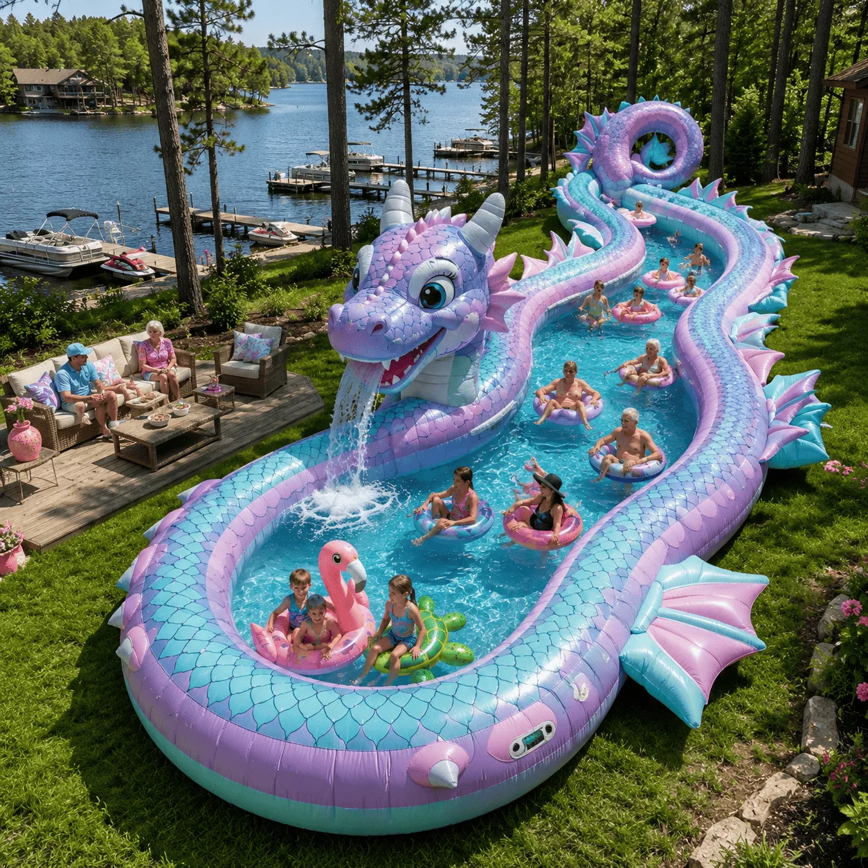 Great for Resorts and Water Parks