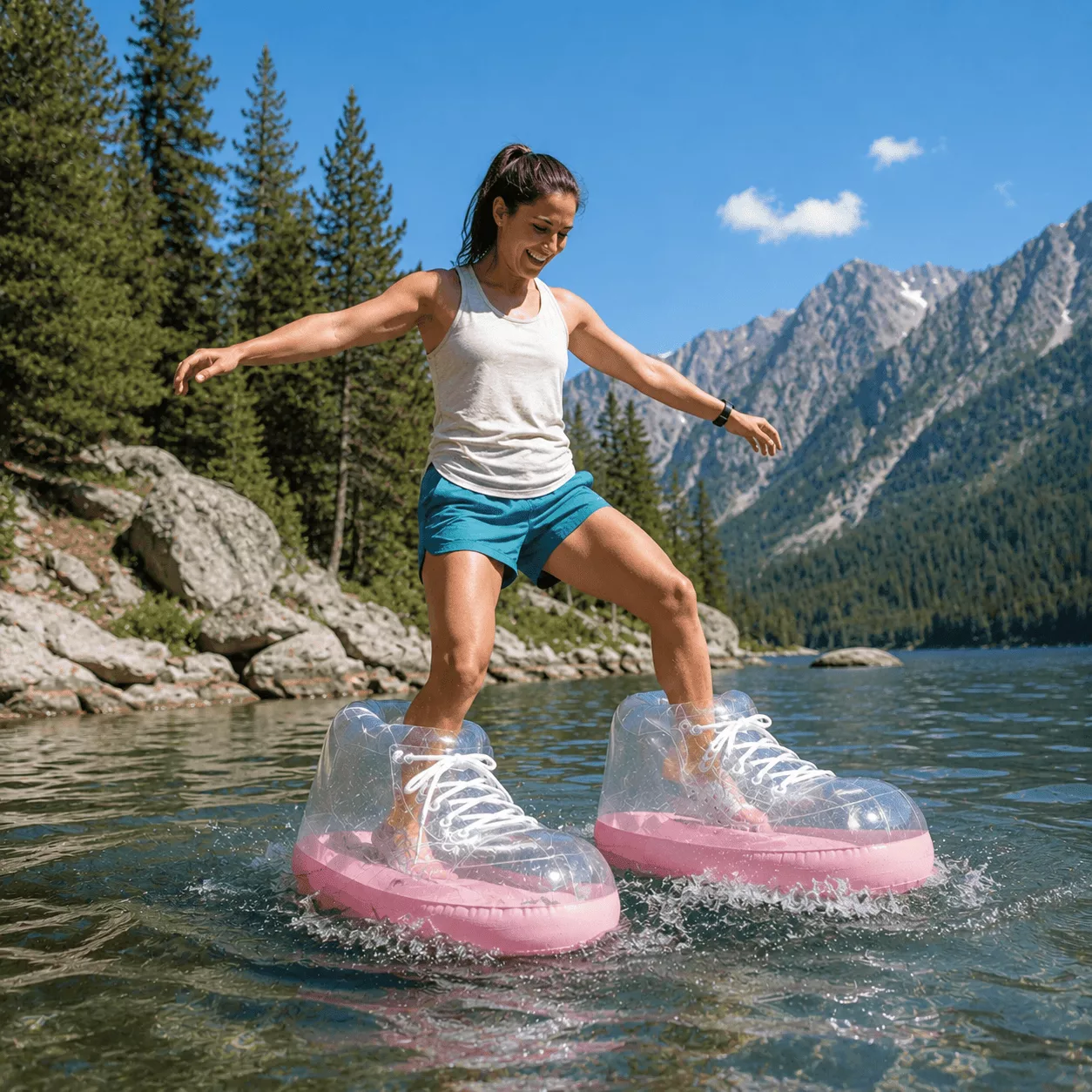 What Are Giant Inflatable Electric Shoes?