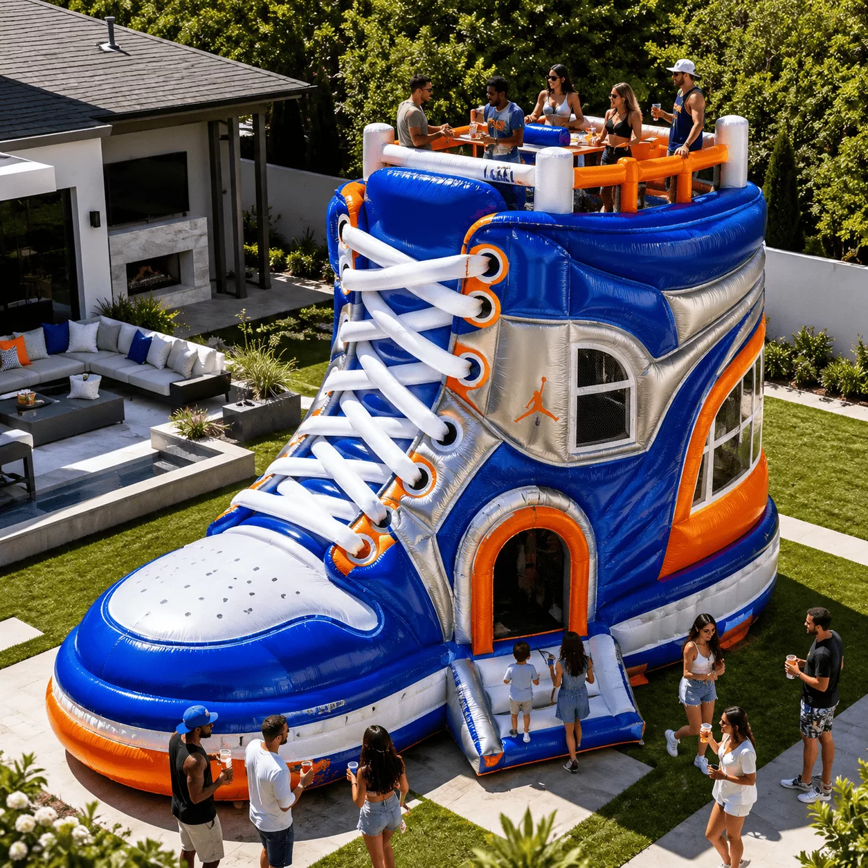 Why the Giant Inflatable Shoe House Is So Popular