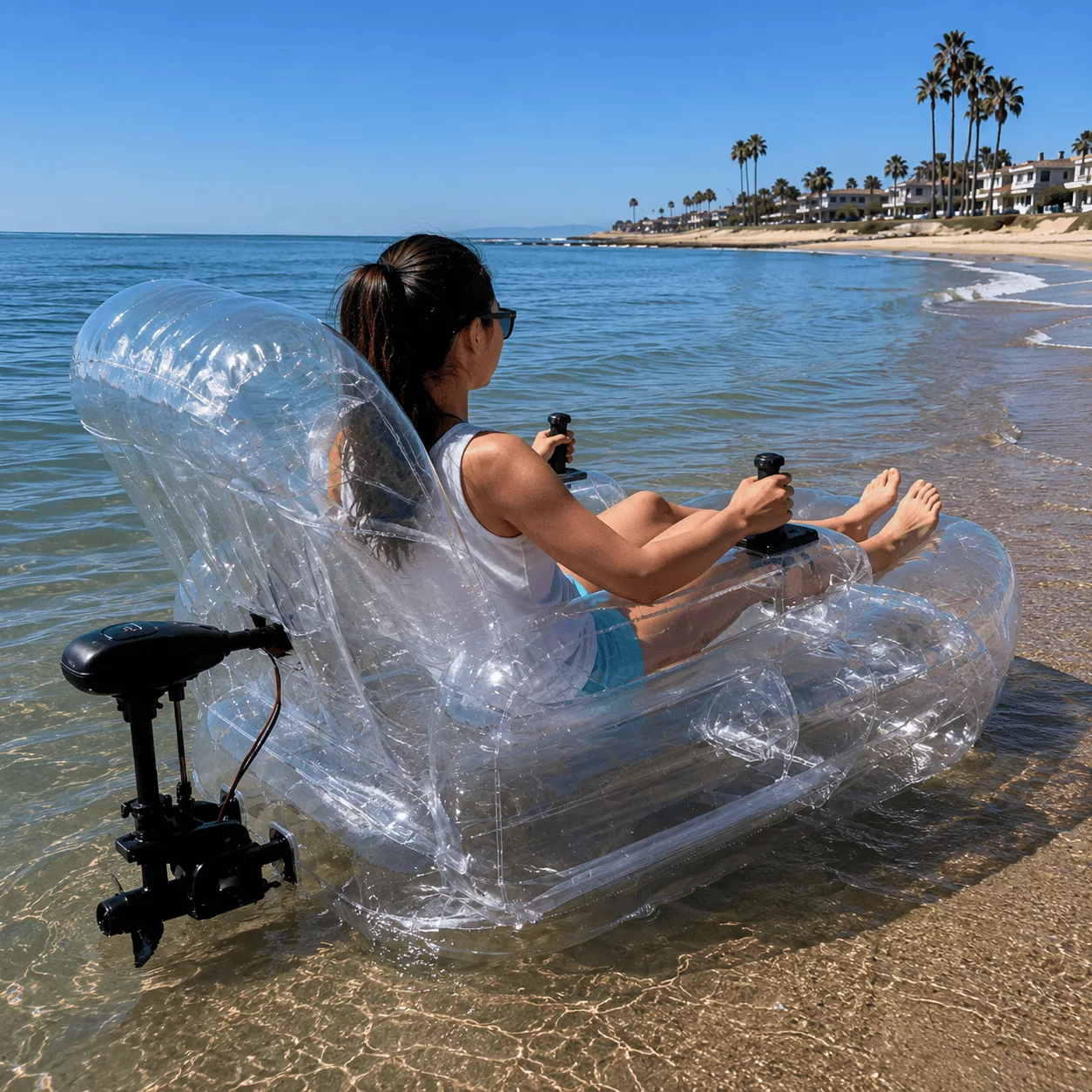 Safety Tips for an Inflatable Electric Chair Float