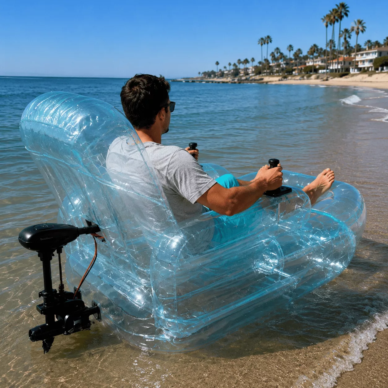 What Is an Inflatable Electric Chair Float?