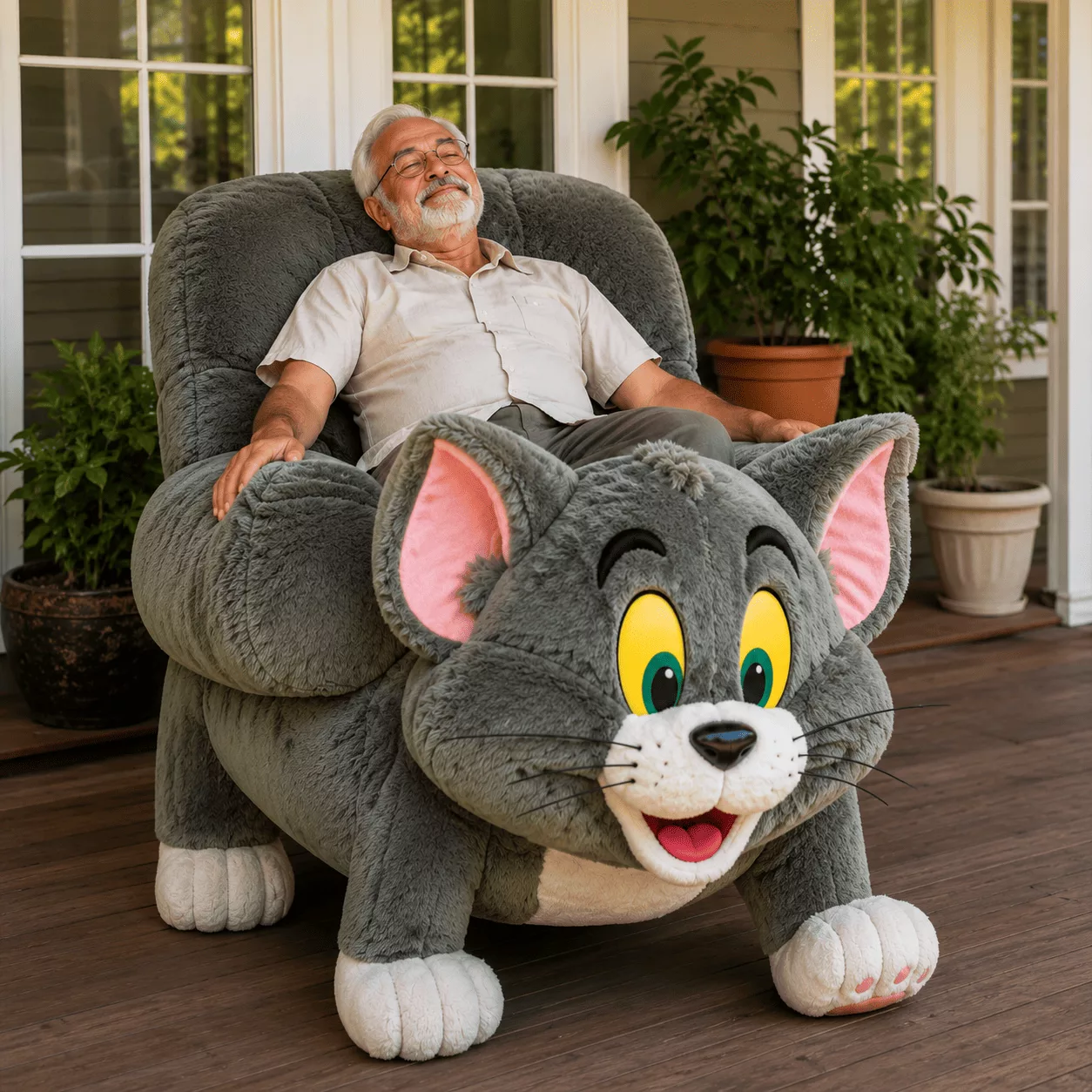 What Is a Cartoon Character Walking Recliner?