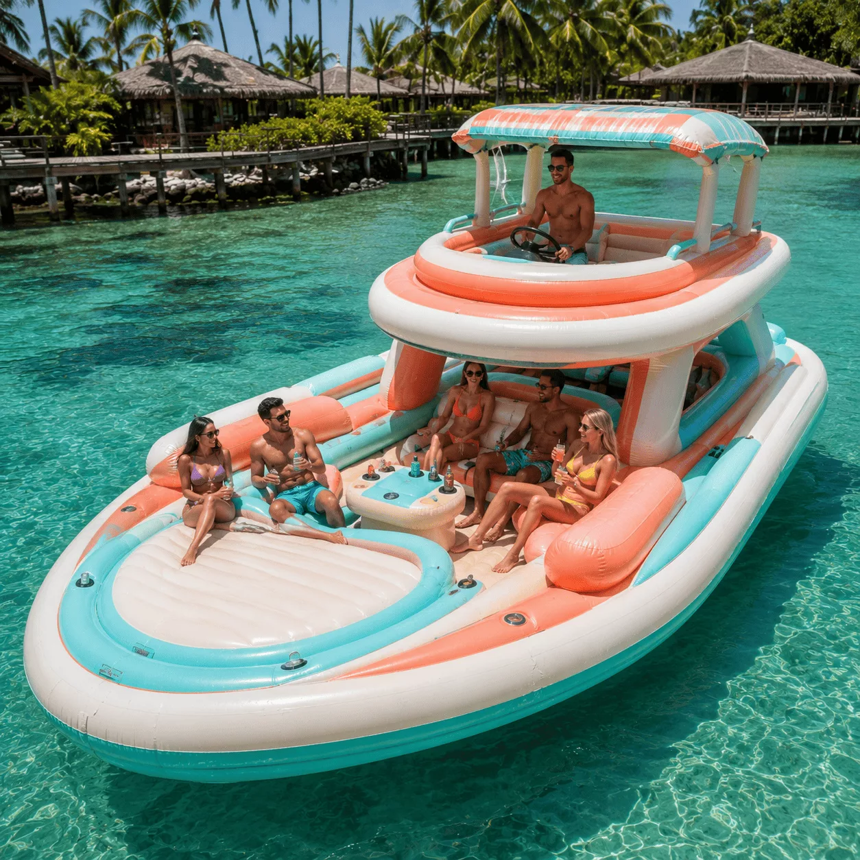 Why the Giant Inflatable Yacht Float Is So Popular