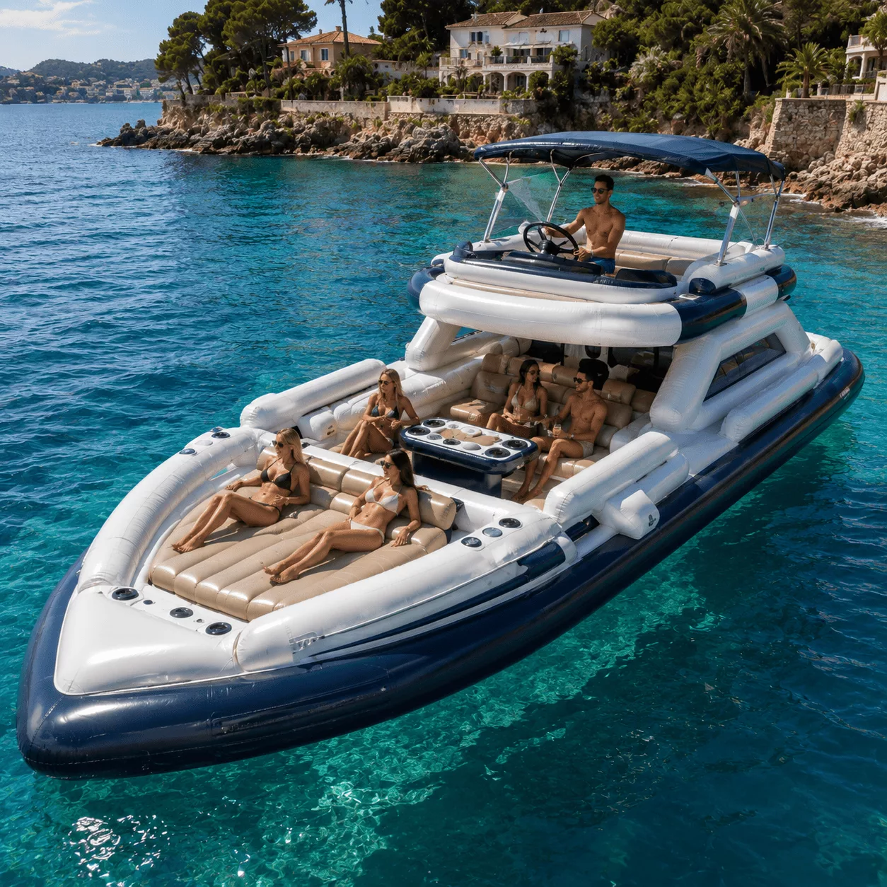 Best Features of a Giant Inflatable Yacht Float