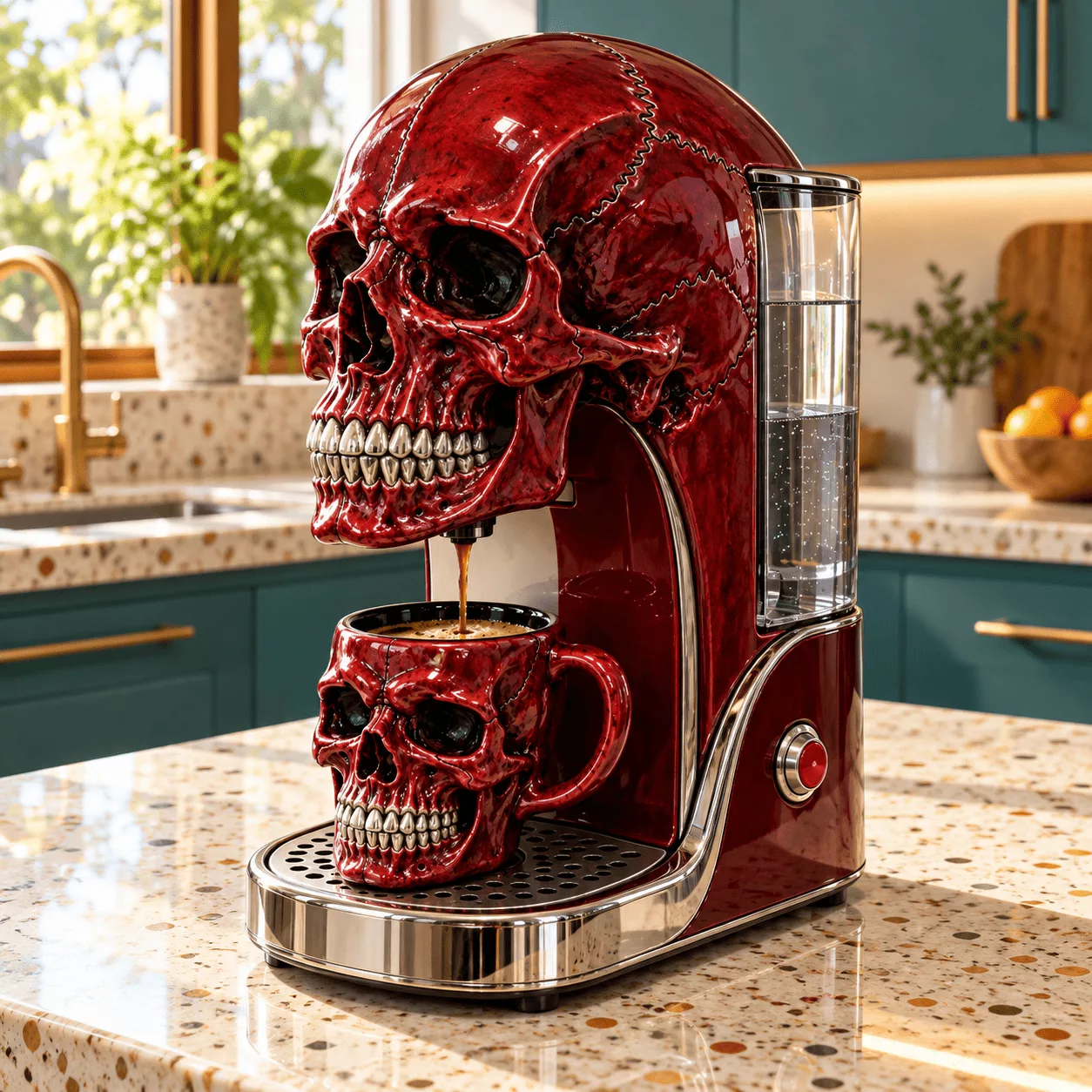 Skull Coffee Maker: A Bold Gothic Twist on Your Morning Ritual