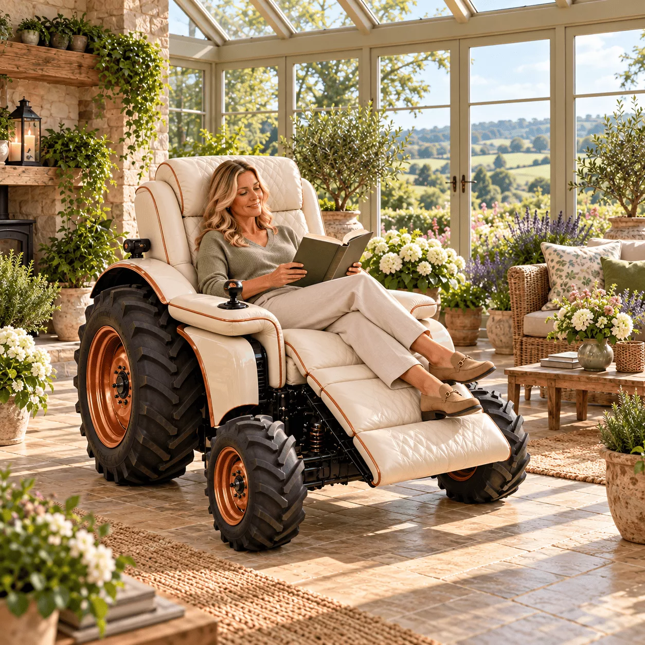Tractor Recliner: Farm-Inspired Style Meets Everyday Comfort