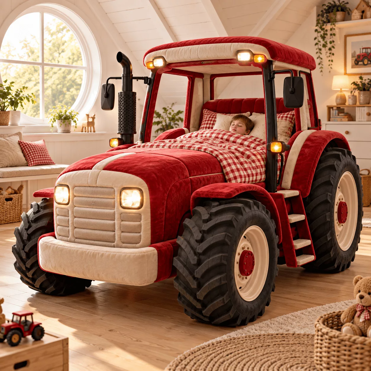 Design Details That Bring the Tractor to Life