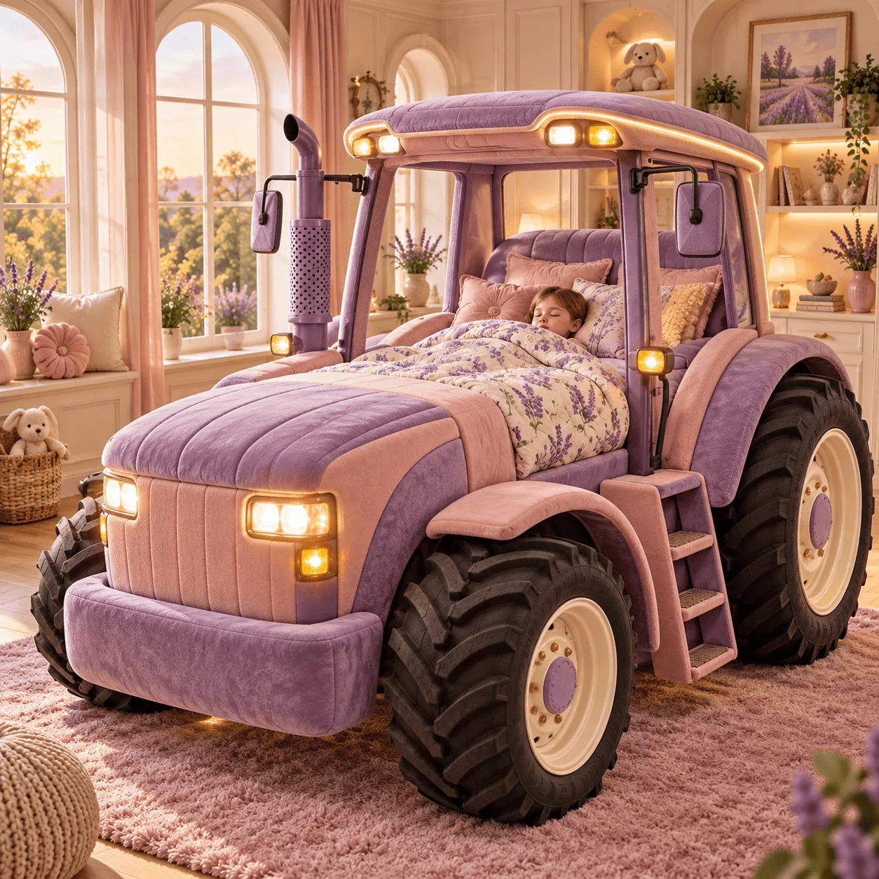 Giant Tractor Bed: Turn a Bedroom Into a Farm-Inspired Adventure